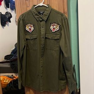 Forever 21 mens button up shirt